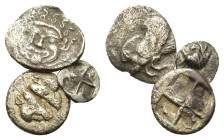 Lot of 3 Greek AR coins, to be catalog. Lot sold as is, no return