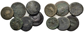 Lot of 6 Æ Roman Provincial coins, to be catalog. Lot sold as is, no return.