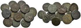 Lot of 14 Æ Roman Provincial coins, to be catalog. Lot sold as is, no return.
