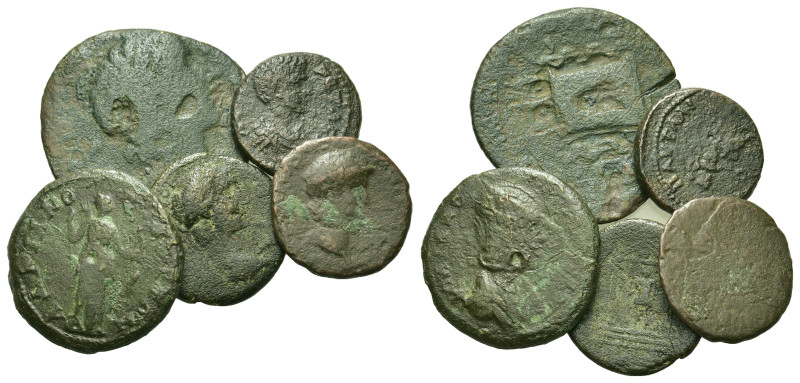 Lot of 5 Roman Provincial Æ coins, to be catalog. Lot sold as is, no return