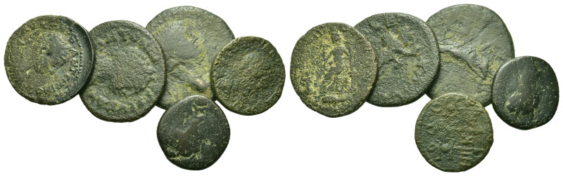 Lot of 5 Roman Provincial Æ coins, to be catalog. Lot sold as is, no return