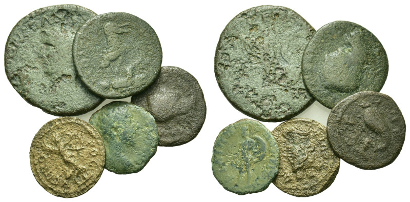 Lot of 5 Roman Provincial Æ coins, to be catalog. Lot sold as is, no return