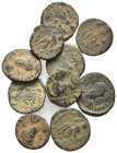 Lot of 10 Late Roman Imperial Æ coins, to be catalog. Lot sold as is, no return