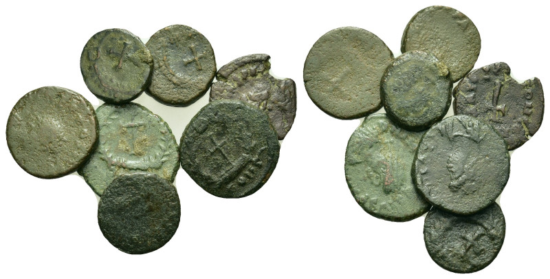 Lot of 7 Roman Imperial Æ coins, to be catalog. Lot sold as is, no return