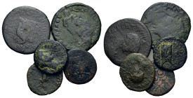Lot of 5 Ancient Æ coins, to be catalog. Lot sold as is, no return