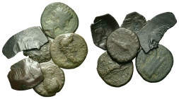 Mixed lot of 6 Æ coins, to be catalog. Lot sold as is, no return