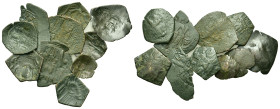 Lot of 10 Byzantine Æ coins, to be catalog. Lot sold as is, no return