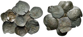 Lot of 10 Byzantine Æ coins, to be catalog. Lot sold as is, no return