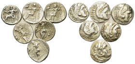 Lot of 6 Modern Replica coins, to be catalog. Lot sold as is, no return