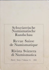AA.VV. Revue Suisse de Numismatique. Tome 74, 1995. Softcover, pp. 169, b/w illusrations, 8 b/w plates. Sommaire: Masson, Olivier: Quelques légendes m...