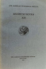 AA.VV. The American Numismatic Society. Museum Notes XII. The American Numismatic Society New York 1966. Softcover, pp. 232, LIX b/w plates. Contents:...