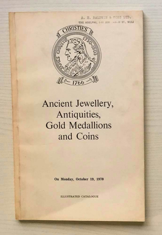 Christie's London Ancient Jewellery, Classical, Celtic, Egyptian and Western Asi...