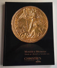 Christie's in collaborazione con Spink Monete e Medaglie. London 29-30 Novembre 2011. Brossura ed. pp. 293, lotti 1659, ill. a colori. Ottimo stato
