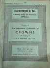 Glendining & Co., Catalogue of The Important Collection of Crowns The Property of S.A.H. Whetmore E.S.Q. C.B.E.. London 14 July 1961. Brossura ed. pp....