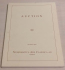 Nac – Numismatica Ars Classica. Auction no. 22. Importante Coleccion de Monedas Espanolas. Zurich, 18 March 2002. Brossura ed. pp. 151, lotti 575, tav...