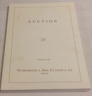 Nac – Numismatica Ars Classica. Auction no. 23. Greek, Roman and Byzantine Coins. Zurich 19 March 2002. Brossura ed. pp. 171, lotti 753, tavv. XXXII a...