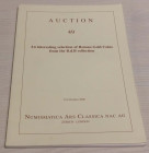 Nac – Numismatica Ars Classica. Auction no. 49. An interesting selection of Roman Gold Coins. From the B.d. B. collection Zurich, 21 October 2008. Bro...