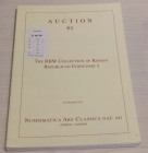 Nac – Numismatica Ars Classica. Auction no. 61. The RBW collection of Roman Republican Coins. Part. 1. Zurich, 5-6 October 2011. Brossura ed., pp. 260...
