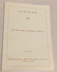 Nac – Numismatica Ars Classica. Auction no. 94. Part II. The Gasvoda Collection. Coins of the Imperatorial Period and the Twelve Caersars. Brossura ed...