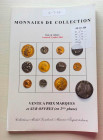 Poindessault B Vedrines J. Monnaies de Collection. Paris 02 Juillet 2004. Brossura ed. lotti 696, tavv. In b/n. Buono stato.