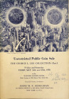 Schulman H.M.F. The George . Lee Collection Part I. New York 14-15 February 1958. Softcover, pp. 143, lots 3133, b/w plates. With estimate price list....
