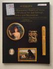 Sotheby's Portrait Miniatures, Objects of Vettu, Russian Works of Art and Fabergè, Orders and Decorations and Property from the Collections of King Ma...