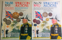 Spink Auction No. 79 The Important R.J. Ford Collection 2 Cataloghi. 1) Auction 79. R.J. Ford Collection of British Coins of Europe and thec West Indi...