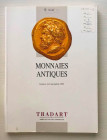 Tradart Monnaies Antiques Grecques et Romaines provenant des Collections de divers Amateurs. Geneve 08 Novembre 1992. Brossura ed. pp. 155, lotti 286,...