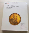 UBS Auction 47 Gold and Silver Coins. Basel 14-16 September 1999. Brossura ed. pp. 520, lotti 3158, ill. in b/n, tavv. 10 di ingrandimenti a colori. C...