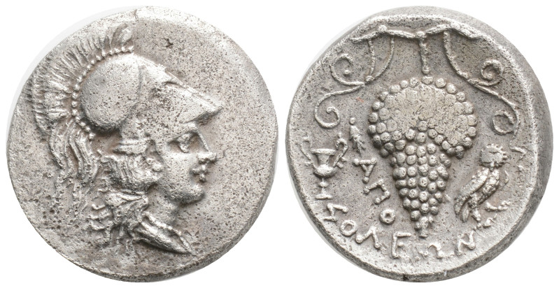 Greek
CILICIA. soloi Circa 410-375 BC. Stater (Silver, 22.6mm, 9.9g,) Po..., ma...
