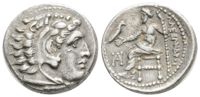 KINGS OF MACEDON. Alexander III 'the Great' (336-323 BC). Drachm. 4,2 g. 17,6 mm...
