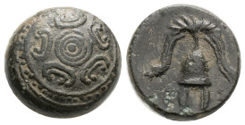 Greek Coins, 
KINGS OF MACEDON. Alexander III \'the Great\' (336-323 BC). Ae, 3,5 g. 13,9 mm.