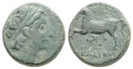 Greek
SELEUKID KINGDOM. Antioch. Seleukos II Kallinikos (Circa 246-226 BC). AE Bronze (15,2 mm, 3,9 g)