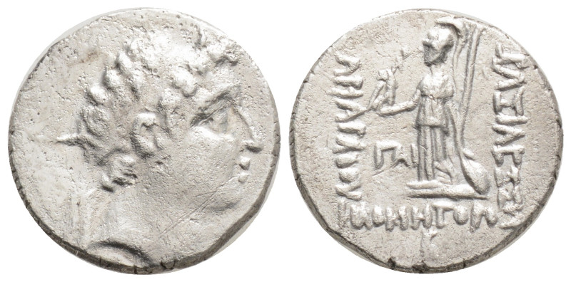 Greek
KINGS of CAPPADOCIA. Ariarathes VII Philometor, circa 112/110-100 BC. Dra...