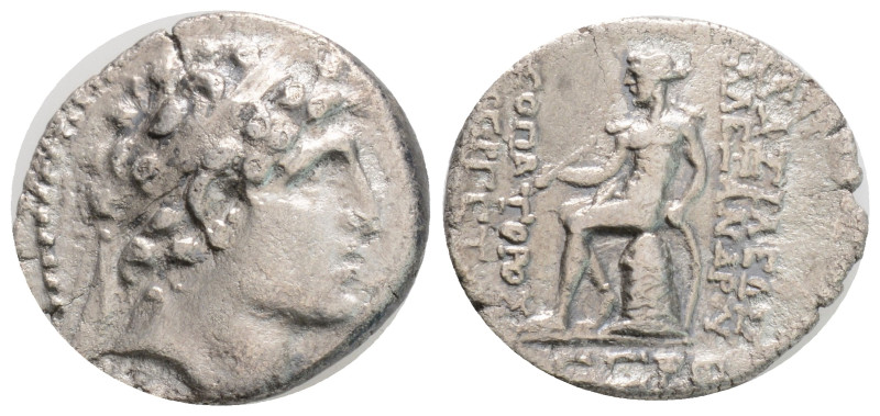 SELEUKID KINGS OF SYRIA. Alexander I Balas (152-145 BC). Drachm. Heracleia.
Obv...