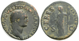 Roman Imperial
Domitian, as Caesar (69-81 AD) Rome As Copper (25,6 mm, 9,2 g)
Obv: CAES DIVI AVG VESP F DOMITIAN COS VII Laureate head of Domitian t...