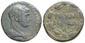Syria, Chalcidice. Chalcis ad Belum. Trajan. A.D. 98-117. AE 8,6 g. 24,5 mm.