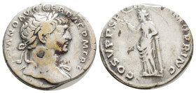 Imperial Trajan (98-117 AD) Rome AR, Denarius (18,4 mm, 3.2 gr.)