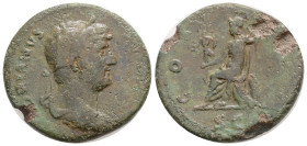 Hadrian, 117 - 138 n. Chr. AE Semis, (7,7g. 24mm.)