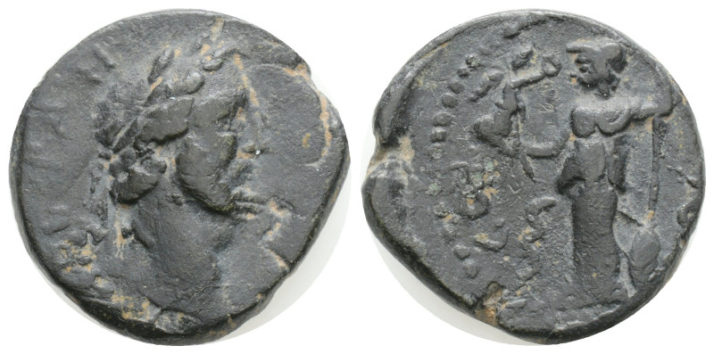 Lycaonia, Iconium. Antoninus Pius. A.D. 138-161.Ae, 4,7 g. 19 mm. IM-P C T A H A...