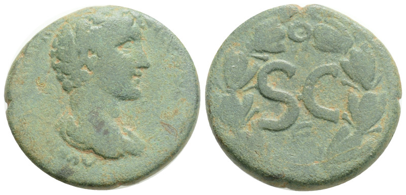 Antoninus Pius Æ22 of Antioch, Syria. AD 138-161. Laureate head right / Large SC...