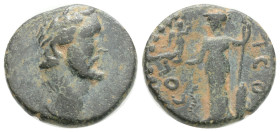 Roman Provincial Coins
LYCAONIA. Iconium. Antoninus Pius (138-161). Ae. 3,5 g. 16,7 mm.
Obv: IMP C T A H ANTONINOC (sic). Laureate head right.
Rev:...