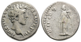 Roman Imperial
Marcus Aurelius as Caesar AD 139-161. Rome
Denarius AR, COS II 3,1 g. 17,5 mm.