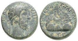 Roman Provincial, Cappadocia. Caesarea. Lucius Verus AD 161-169. Bronze Æ, 7,6 g. 19,8 mm
