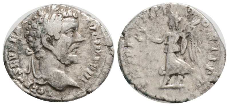 Roman Imperial
Septimius Severus AD 193-211. Uncertain mint. Denarius AR 19,6 m...