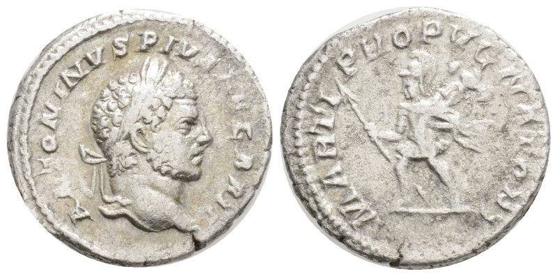 Caracalla. A.D. 198-217. AR denarius (19,2 mm, 3 g ). Rome, A.D. 211. ANTONINVS ...