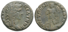 Roman Provincial Coins
PHRYGIA. Peltae. Pseudo-autonomous. Time of the Antonines (138-161). Ae. 6,7 g. 20,3 mm.
Obv: ΒΟVΛΗ ΠEΛΤΗΝΩΝ. Veiled and drap...