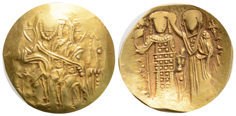 Byzantine - John III, Ducas Vatatzes (1222-1254) Gold - Hyperpyron Electrum; Emp...