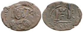 Byzantine Coins Constantinople Ae Follis 4,2 g.26,1 mm.