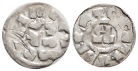 Cilician Armenia, Levon V (1373-1375). AR Obol
0.88 g. 15,6 mm.